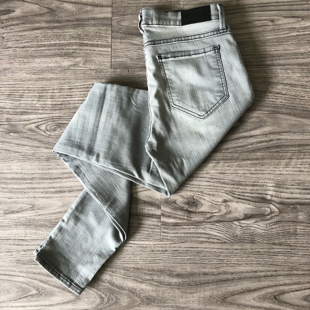 Wildfox Marianne Skinny Jeans in Light Grey